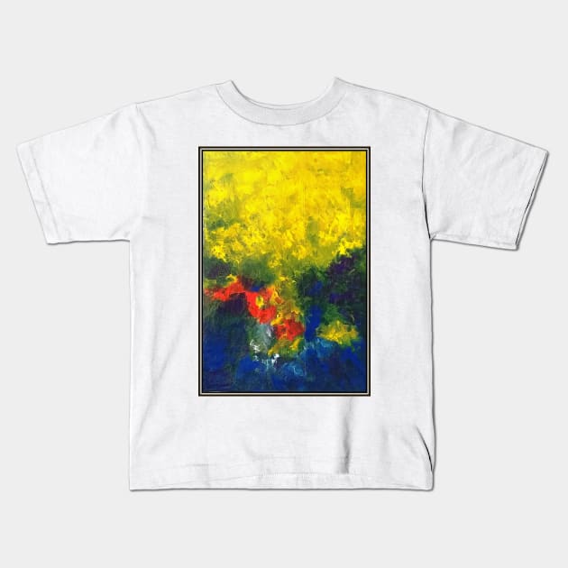 modern art Kids T-Shirt by TAMOH65